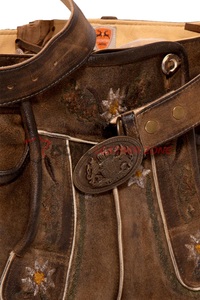 German Traditional Bavarian <b>Men's</b> Trachten <b>Shorts</b> Oktoberfest Lederhosen Suspenders Beer Costume Bavarian Traditional <b>Shorts</b> - Product Image 5