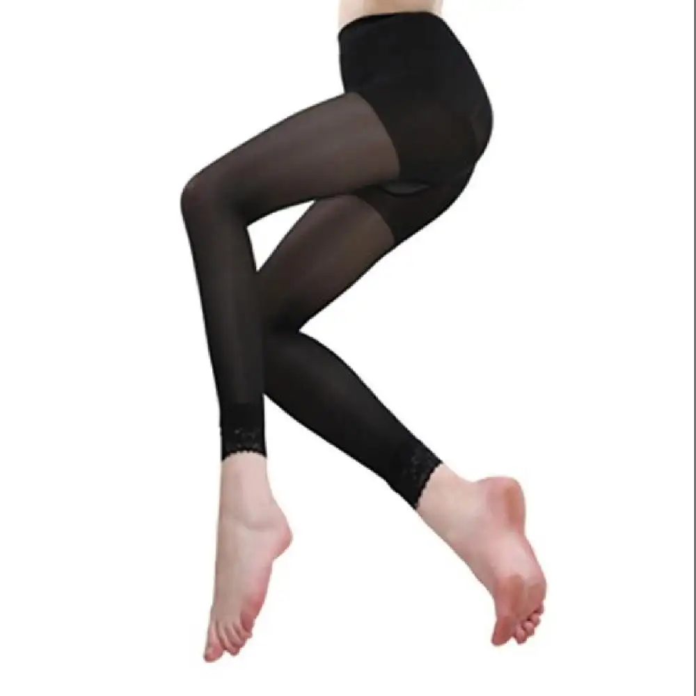 Stocking Tight Silk Pant Nylon Foot Tube Pantyhose