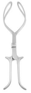 Pinzas obstétricas Kelland de alta calidad de 41cm, instrumentos quirúrgicos manuales de acero inoxidable, objetivo médico Mahersi - Product Image 3