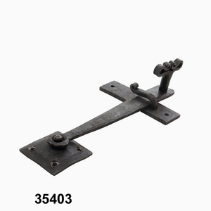 Herrero forjado a mano puerta pestillo de puerta - Product Image 1