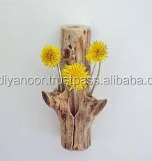 Florero de madera para el hogar, hotel y balcón, artículo decorativo de último diseño - Product Image 6