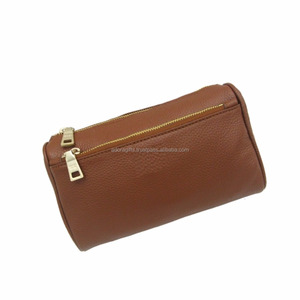 100% real cuero bolso cosmético en precio barato - Product Image 1