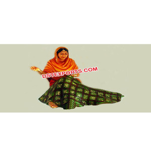 Estatua tradicional de Punjabi para mujer, estatua de fibra de tamaño real, para boda - Product Image 1
