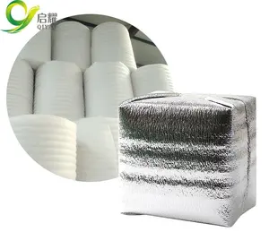 Hot sale meal kits thermo aluminum foil insulation liner foil bubble box liner,insulated aluminum box liner for food shipping
