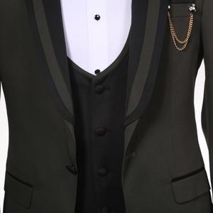 Costumes 3 pièces pour hommes Costumes pour hommes Pantalon Manteau Costume pour hommes pour mariage Hot Selling Professional Turkish Quality new fashion - Product Image 4