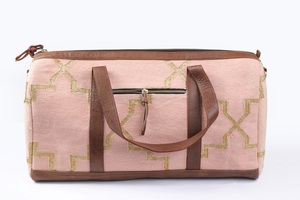 Dernier élégant sac de sport Weekender fait à la main du fabricant indien motif léopard léger à la mode voyage Gym Holdall - Product Image 3