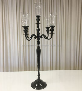 Elegant Design Glittering Bling Silver <b>Candelabra</b> for Easter Home Decoration 5-Arm Candle Holder Eco-Friendly Indoor Outdoor Use - Product Image 2