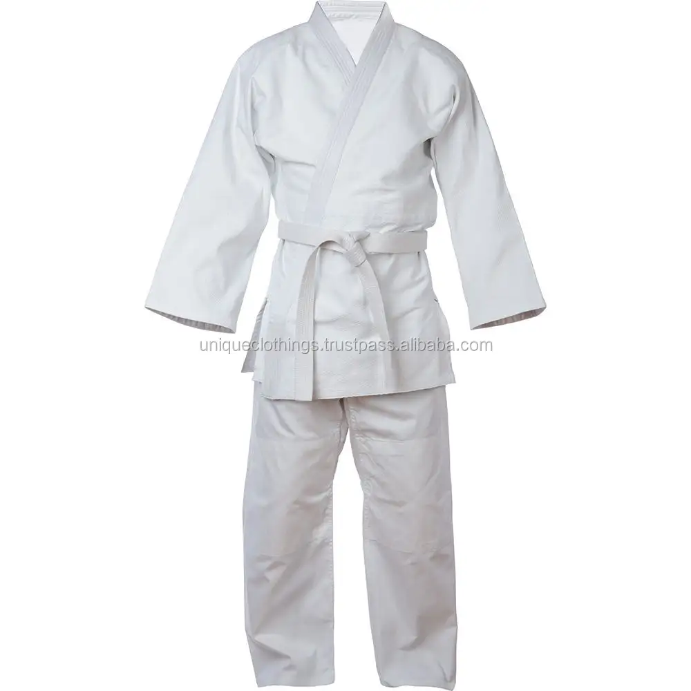 Combinaison de JUDO pour hommes, combinaison en coton, JITSU GI robuste, ceinture pour les ARTS martiaux du karaté, toutes tailles