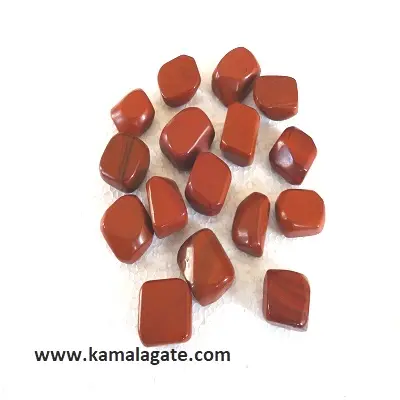 Pietra preziosa naturale di agata all'ingrosso pietra di caduta di agata di diaspro rosso pietra preziosa di guarigione di cristallo in vendita