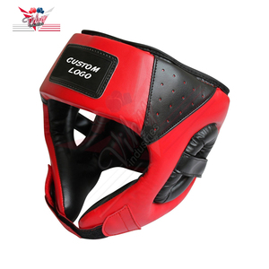 หัวมวยหนังแท้และหนังเทียมสำหรับป้องกันศีรษะสำหรับต่อยมวย - Product Image 4