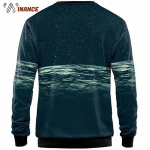 Sudadera personalizada de sublimación 3D completa de calidad superior de poliéster 100% - Product Image 4