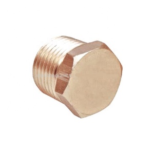 Produit de matériel de prise de tuyau hexagonal en laiton - Product Image 1