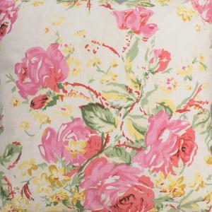 เก้าอี้โซฟาผ้าคอตตอนทรงสี่เหลี่ยมสำหรับตกแต่งบ้านลายดอกไม้สีชมพูขนาด40X40ซม. - Product Image 4