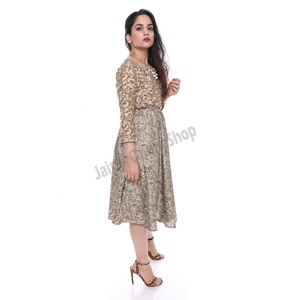 ล่าสุดได้รับความนิยมชุดฤดูร้อนอินเดียรีไซเคิลส่าหรีชุด Maxi สำหรับผู้หญิง - Product Image 2