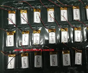 501730 li-polymer li-po akku 1s 1p 3,6 v 3,7 v mit pcb 1-2A 200mAh mit blei draht