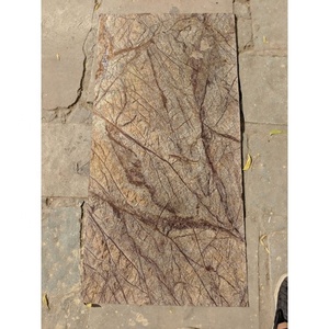 Thin Flexible <b>Veneer</b> <b>Sheet</b> Marble Stone Forest Brown Thin Slab Seaworthy Strong Wooden Crates Dolomite Split E - Product Image 1