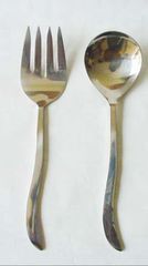 Juego de cubiertos de acero inoxidable para uso doméstico en hoteles y fiestas - Product Image 3