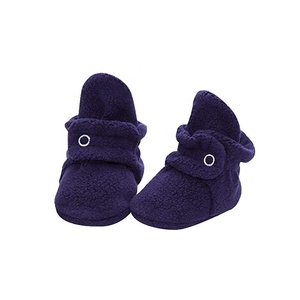 Botines de algodón con forro polar para bebé recién nacido, el mejor precio, India, 100% algodón orgánico - Product Image 1