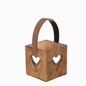 Lámparas de vela con luz de té y recorte de corazón - Product Image 1