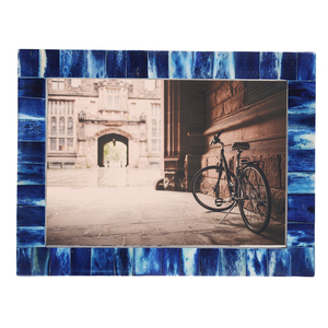 กรอบรูปฝังกระดูกเรซินสีฟ้ากรอบรูปขนาด4x6นิ้ว - Product Image 5