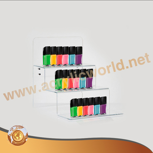 ปรับแต่งเคาน์เตอร์อะคริลิคใสแบบกําหนดเองจอแสดงผลน้ําหอมอะคริลิคสําหรับการออกแบบร้านเคาน์เตอร์แสดงเครื่องสําอาง - Product Image 2