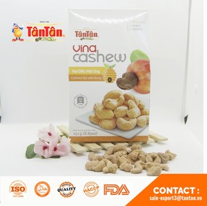 Nueces de Anacardo Crudas Premium con Miel, Crujientes y Dulces, Grado W320, Snack para Supermercados y Distribución de Alimentos - Product Image 4