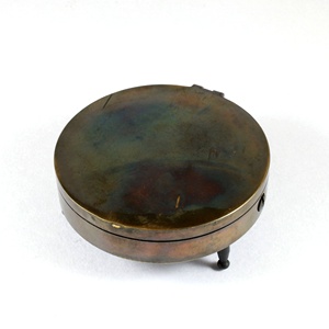 Brújula Náutica de latón marrón antiguo, aleación de vidrio pulido, dirección giroscópica, Funda de cuero ajustada para graduación, regalos novedosos - Product Image 5