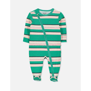 Barboteuse pour bébé, en tissu bio, avec Logo personnalisé, dernier Design, collection 100% - Product Image 1
