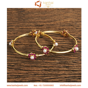 Gelang Klasik Lapis Emas Berlian Amerika Grosir 60104 Ruby - Product Image 2