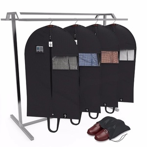 Sac à vêtements en coton pour robe de mariée, sac en toile pour vêtements/sac de protection pour costume - Product Image 5