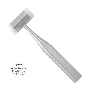 Instrumentos quirúrgicos Autoclavable Puntas de plástico Bone Mallet 18,5 cm Mahersi - Product Image 2