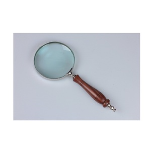 แว่นขยายงานศัลยกรรมทองเหลืองทำมือและตกแต่งด้ามจับแว่นขยายการออกแบบและชุบสูง - Product Image 5