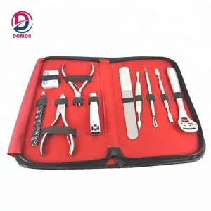 complete set of nail care tools/manicure pedicure equipment