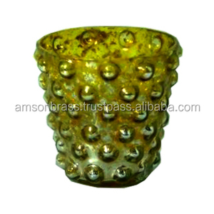 Nouveau design Bougeoir votif en métal Décoration de table Bougeoir votif en métal de forme carrée avec base en fer - Product Image 3