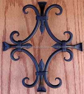 Parrilla antigua de hierro fundido para barbacoa, parrilla de ventana Speakeasy para puertas de barbacoa y rejillas de ventana - Product Image 1