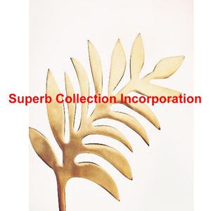 Posavasos de nogal Gold Leaf Trivet - Product Image 1