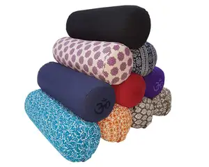 Fabrication Fournisseur du Meilleur Coussin de Méditation en Toile de Coton/Traversin en Sergé avec Logo Couleur Personnalisable pour Yoga Acheter à Bas Prix - Product Image 1