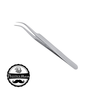 Pinzas para pestañas de acero inoxidable con etiqueta privada Herramienta para pestañas postizas Premium - Product Image 3
