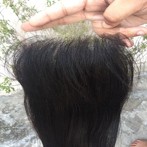 13x4 Full Lace Closure Bundle de cheveux indiens Couleur naturelle Vague de cheveux Fermeture frontale - Product Image 4