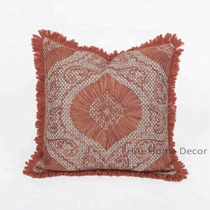 Christmas Decorative Pillow <b>Cover</b> Indian Suzani <b>Cushion</b> <b>Cover</b> Hand Embroidered Custom Wholesale <b>Sofa</b> Pillow - Product Image 4
