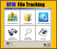 Software y Hardware para Sistema de Rastreo de Documentos RFID, Frecuencia 860-960MHz, Protocolo ISO18000-6C, Rango de Lectura de 1-2m, Interfaz BT --- SID