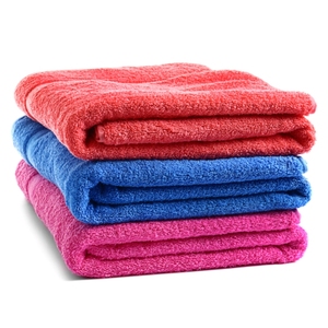 Ensemble de serviettes de bain Dobby Style 100% serviettes de bain en coton biologique pour le sport et l'extérieur Serviette de bain exceptionnelle - Product Image 4