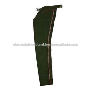 Shemax Équipement de cheval de haute qualité Chaps en cuir pour hommes Moto Hommes Western Personnaliser unisexe Image Équitation Chaps complets - Product Image 3