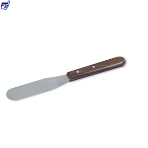 Manche en bois, spatule en acier inoxydable de haute qualité, Instruments dentaires - Product Image 2