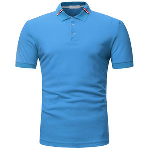 100 algodón para hombre Golf Polo en blanco bordado de alta calidad Camisas poliéster hombres cantidad personalizada cuello alto OEM Anti - Product Image 6