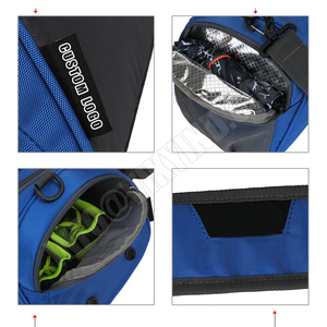Viky Industries-bolso de hombro deportivo para hombre, bolsa de viaje hecha en el mejor Material, Color azul sólido - Product Image 5
