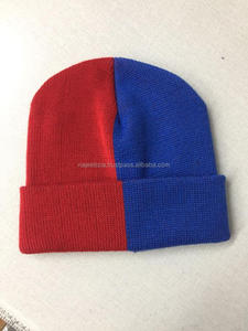Wholesale <b>Winter</b> <b>Hats</b> Unisex Pure Color Plain Knitted Beanie for Women <b>Men</b> with Custom logo - Product Image 5