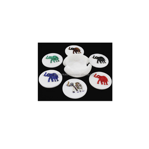 Corporate Gifts For Office <b>Table</b> Marble <b>Coaster</b> Sets - Product Image 1
