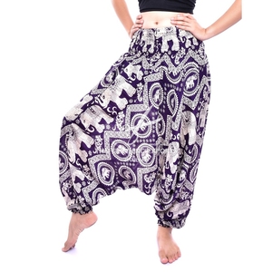 Boho กางเกงฮาเร็ม,กางเกงเอวต่ำ & จั๊มพ์สูท - Product Image 6