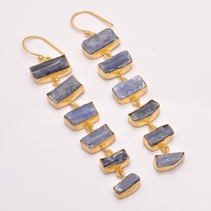 เครื่องประดับทองเหลืองไคยาไนต์รูปแฟนซีเครื่องประดับทองเหลืองแท้ชุบทอง - Product Image 1